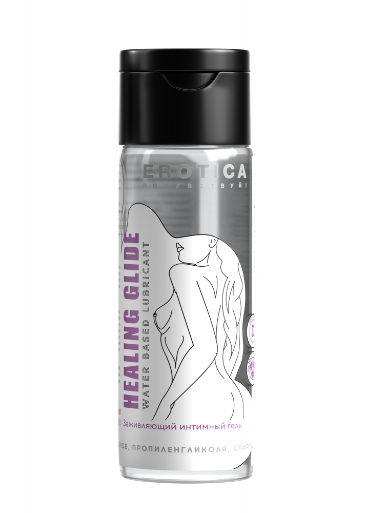 Гель "Erotica Healing Glide" заживляющий, 200ml 