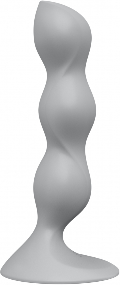 Фаллоимитатор с эффектом "естественной" вибрации "Satisfyer Triple Ball-R", серый 