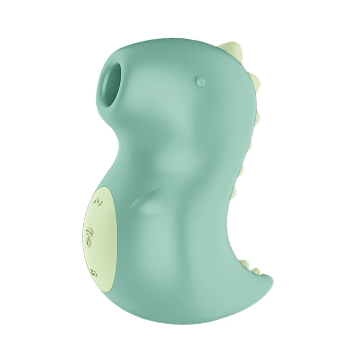 Стимулятор клитора "Satisfyer Din-OOOH" вакуум + вибрация, динозавр 